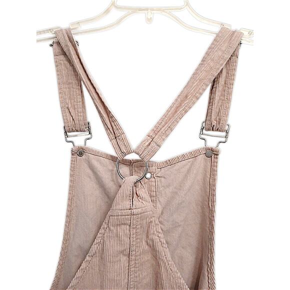 Forever 21 Corduroy Jumper Mini Dress Women’s Sz M Pink Preppy Gorpcore Festival - Picture 4 of 14